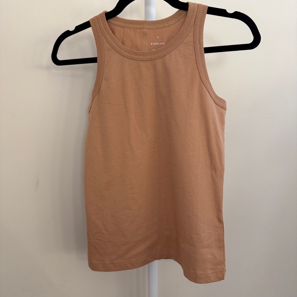 Everlane Organic Cotton Women's Tank Top in Warm Taupe